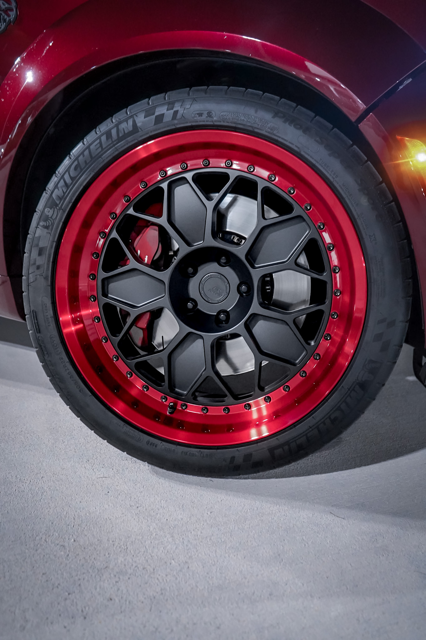 Performance suspension and custom styling on Dodge Durango SRT in Miami